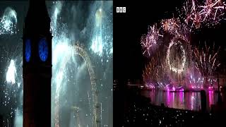 London NYE 2016 VS 2023 Full Version [upl. by Birgitta]