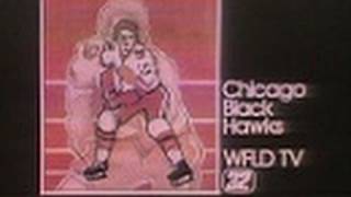 WFLD Channel 32  Chicago Black Hawks Vs Boston Bruins Excerpts 1976 [upl. by Saddler665]