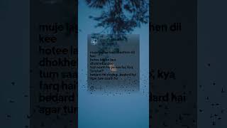 Agar tum saath ho Lyrics Video Status •  Arijit Singh  Good Night Status  arijitsingh [upl. by Skelly]