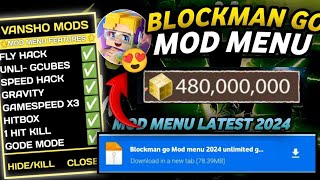 Blockman go Mod Menu v2941 apk 2024 unlimited gcubes100 work blockmango mod menu apk 2024 [upl. by Tobie]