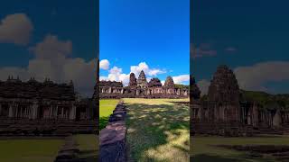 ปราสาทหินพิมาย พิมาย phimai history thailand korat travelthailand shorts shortvideo trip [upl. by Volnay]