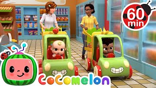 Shopping Cart Song  Colorful CoComelon Nursery Rhymes  Sing Along Songs for Kids [upl. by Drahsir359]