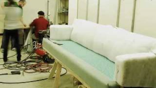 Couch Reupholstery Time Lapse [upl. by Slavin]