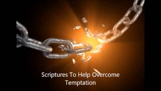 Bible Scriptures To Help Overcome Temptation Audio [upl. by Notniw]