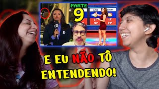 REACT OS MAIORES MICOS DA TV PARTE 9  FALA DE TUDO [upl. by Olenka]