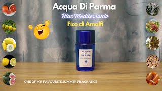 Acqua di Parma Blu Mediterraneo  Fico di Amalfi Full Review in Nepali  Beautiful Niche Summer Frag [upl. by Toni]