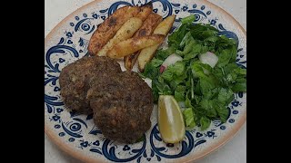 BIFTEKIA sto FOURNO oven baked beef patties [upl. by Eelasor]