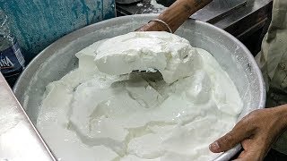 HUGE LASSI MAKING  Fastest Lassi Maker  Indian Street Food [upl. by Ileana]