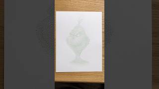 Grinch Drawing grinchgoesviral christmasart christmasdrawing christmasartist grinch artwork [upl. by Neroc353]