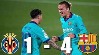 Villarreal vs Barcelona 14 La Liga 2020  MATCH REVIEW [upl. by Aihsemat363]