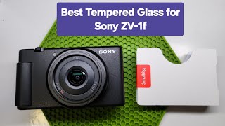 Smallrig Screen Guard Tempered Glass Application for Sony Zv1f without bubbles [upl. by Htevi]