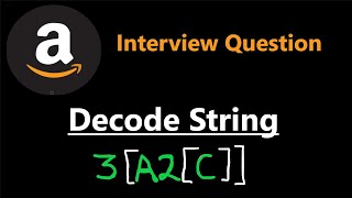 Decode String  Leetcode 394  Python [upl. by Leiad565]