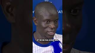 😍 Le bonheur de voir NGolo Kanté Homme du match  shorts [upl. by Reyotal]