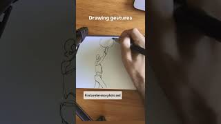 Gesture drawing practice 2 sketchbook penandink howtodraw sketching dailysketch gesturedrawing [upl. by Eevets750]