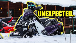 Polaris SWITCHBACK Assault 850  First RIDE  OVERHYPED [upl. by Sirref]