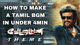 How to make tamil bgm in flstudio  Vettaiyan bgm  Fl studio tamil tutorial  MJ [upl. by Nref]