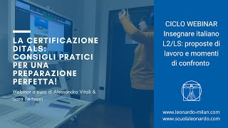 La certificazione Ditals consigli pratici per una preparazione perfetta [upl. by Lipkin684]