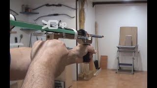 Rifle casero lanza dardos a 100 KMH [upl. by Okihcim]