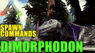 Ark DIMORPHODON spawn commands [upl. by Isyak899]