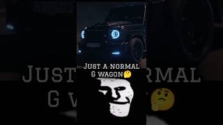 Is it ordinary Gclass🤔 cars gwagon trollface viralshorts shorts [upl. by Malchy]