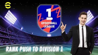 RANK PUSH TO DIV 1 WITH LBC 🫡  LETS USE META FORMATION BUT IN DIFFERENT WAY 😗 efootball rankpush [upl. by Innek]