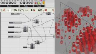 Rhino 4 Grasshopper polyline attractors [upl. by Eceinahs]