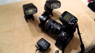 Canon 600EXRT with STE3RT Speedlight Transmitter [upl. by Meghan]