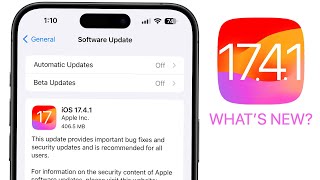 iOS 1741 Released  Whats New [upl. by Ahseiym]