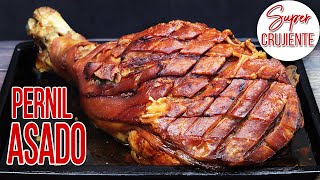 PERNIL de CERDO ASADO al Horno 👉Así queda SUPER Crujiente y JUGOSO [upl. by Ranna]