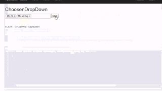 Multiselect DropdownList with ASPNet MVC [upl. by Ailec]