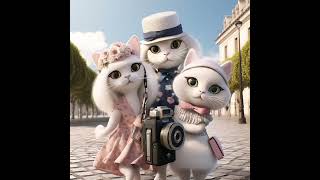 Rashtriy cute cat funny 3D cartoon animals marriage couples cat photos cute moment mistake couples [upl. by Anibas]