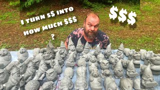 Is making concrete statues profitable [upl. by Kai]