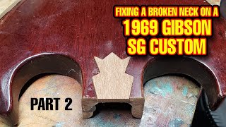 1969 Gibson SG Repair Part 2 [upl. by Langan]