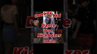 Cowboy kid new Kickboxer scene cowboy dance edit kickboxer jeanclaudevandamme fypシ new [upl. by Edlitam578]