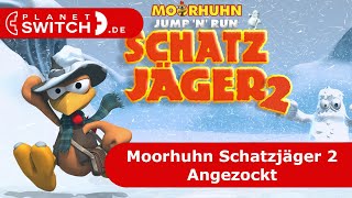 Moorhuhn Jump n Run Schatzjäger 2 Switch  Angezockt [upl. by Imugem]