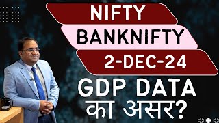 Nifty Prediction and Bank Nifty Analysis for Monday  2 December 24  Bank Nifty Tomorrow [upl. by Namyh]