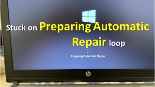 Preparing automatic repair Stuck windows 11 windows 10 [upl. by Ernaldus597]