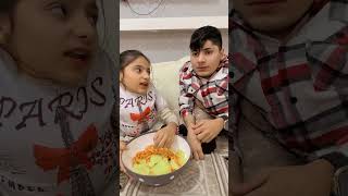 Elif benden habersiz cips yiyor azerbaijan comedy best funny myfirstvlog [upl. by Ahsinel]