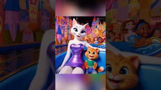 Little Cat Went to Disneyland catcute aicatstories aicat [upl. by Koffler]