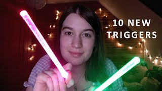 ASMR  10 NEW Triggers [upl. by Darlene499]