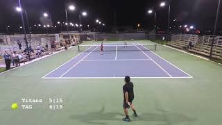 Combined 90 div  Nissan Titans vs Biba TAG 09052024  Guam tennis [upl. by Yeknarf]