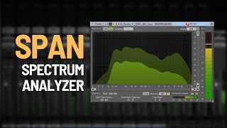 The best FREE Spectrum Analyzer Plugin  Span Spectrum Analyzer [upl. by Worrell]