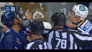 Byfuglien Levels Bouwmeester  Scrum Ensues 101815 [upl. by Heaps]