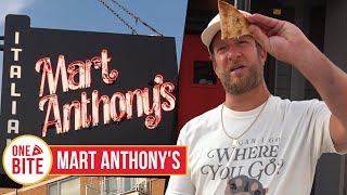 Barstool Pizza Review  Mart Anthonys Chicago IL [upl. by Anhcar]