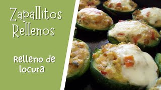 Zapallitos rellenos de chorizo de cerdo [upl. by Aiepoissac]