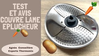 Test et avis du couvre lame éplucheur thermomix 🥔🥕 [upl. by Ahseret]