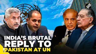 India slams Pakistan for quotbaselessquot quotdeceitfulquot narratives at UN retreats need for reform in UNSC [upl. by Nwahsak]