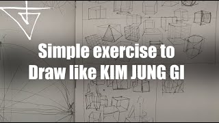 Exercise that will make you draw like Kim Jung Gi [upl. by Ellenar304]