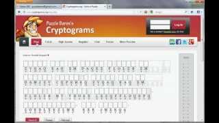 Cryptogram solved in 15 seconds [upl. by Alleen]