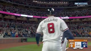 Adam Duvall GRAND SLAM in 1st Inning vs Astros  2021 MLB World Series Game 5 [upl. by Hogen]